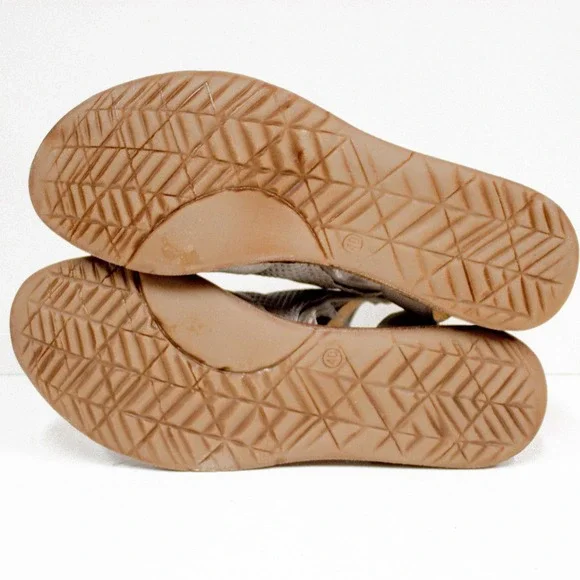 Miz Mooz - Leather Ankle-Strap Sandals - Fifi - Glacier Gray - 40 EU / 9-9.5 US - Picture 7 of 10